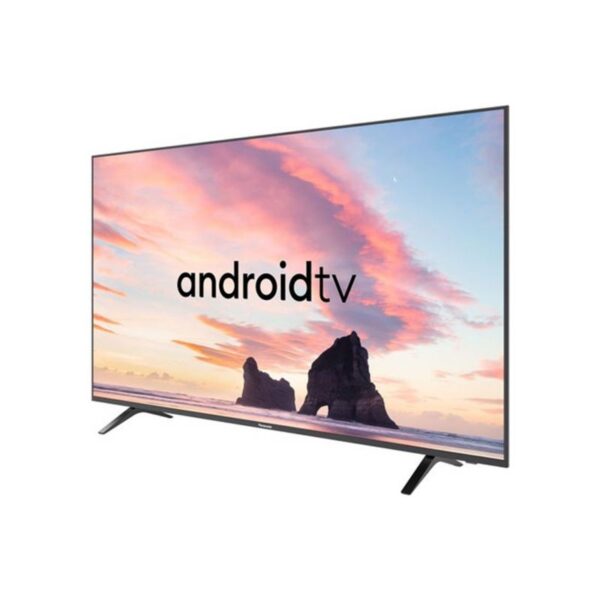 This 4K LED Android TV from Panasonic has a screen with colorful images that ensures you the best viewing experience