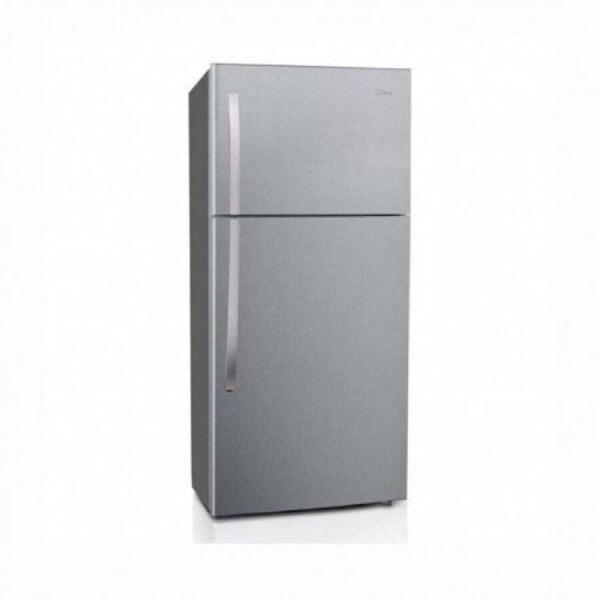 Midea Double Door Refrigerator 18 cu/ft - Silver - HD663FS2