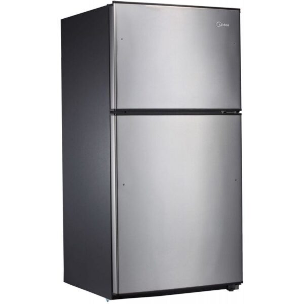 Midea Double Door Refrigerator 23 cu/ft - Silver - HD848FS