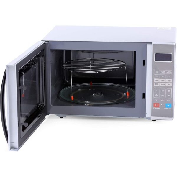 because the Midea Microwave Oven with Grill comes with the capacity of 30 litres