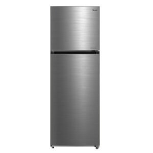 Midea Double Door Refrigerator 11.9 cu/ft - Silver - HD468FWEN