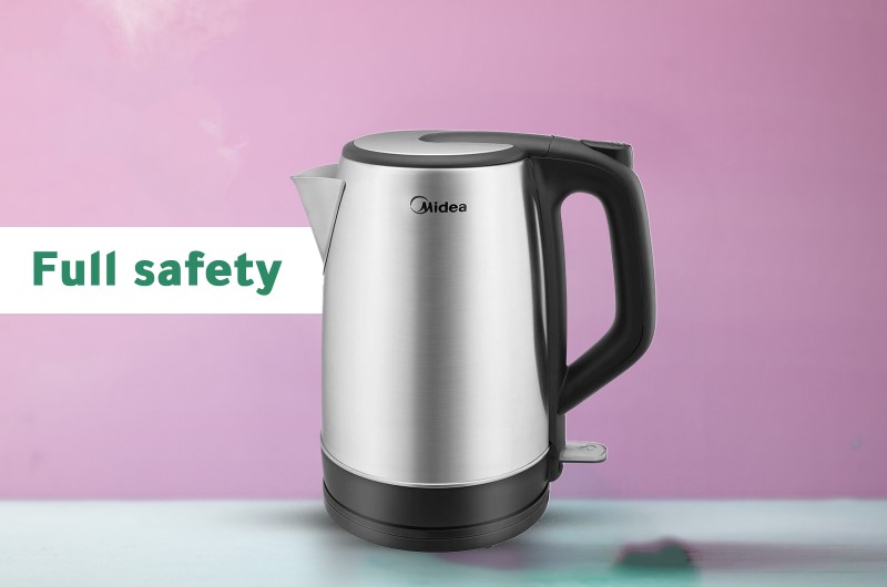 Midea Modern and Elegant Electric Kettle - Stainless Steel - Auto Shut —  Latinafy