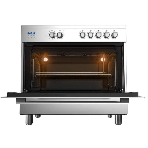 this electric cooker provides the ultimate luxury experience for a fraction of the cost. Ignite your culinary experience with a multi-function electric oven