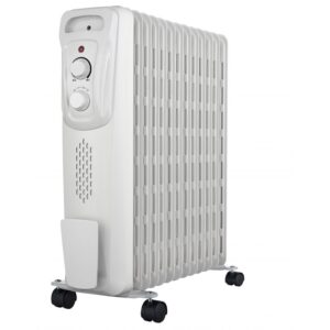 Midea Oil Heater 13 Fins 3 Heat Settings 2500 W - White - NY251315K