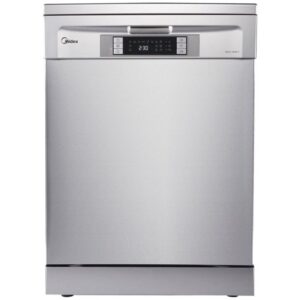 Midea Dishwasher 8 Programs 14 Place Settings - Silver - WQP14J7633AS