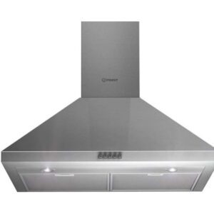 شفاط طبخ انديست جداري قائم بذاته تصميم مدخنة 3 سرعات - فضي - IHP6.5CMIX