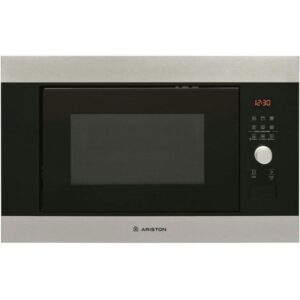 Ariston Built-in Microwave Oven With Grill 25 Liters - Inox - MF25GIXA60HZ