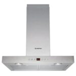 شفاط طبخ أريستون قائم بذاته تصميم تي-بوكس 3 سرعات - فضي - HNB6.7ADX
