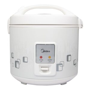 Midea Rice Cooker with Keep Warm Function - White - MBYJ5010W