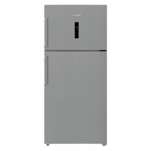 Ariston Refrigerator and Freezer Two Doors - 16.4 Cu.ft Fridge & 5.8 Cu.ft Freezer - Inox - ART83F6653XSA