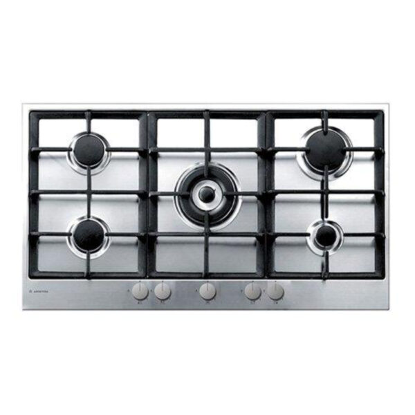 Ariston Built in Hob 90 cms 5 Burners Cast Iron Grids Full Safety
