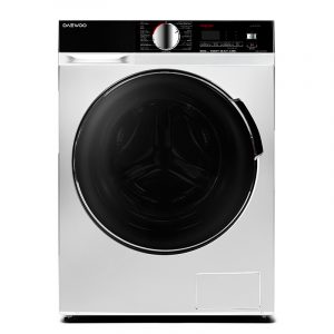 Daewoo Washer and Dryer Front Load - 10.5 Kg Washing & 7 Kg Drying - 15 Programs - White - DW-C5071WH