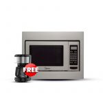 Midea Electric Built-In Microwave With Grill - 30 Liters - 900 Watt - grey