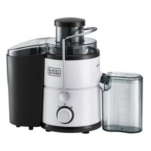 BLACK+DECKER Juicer Machine – 500 ml – 2 Speeds –  600 W – White – JE600-B5