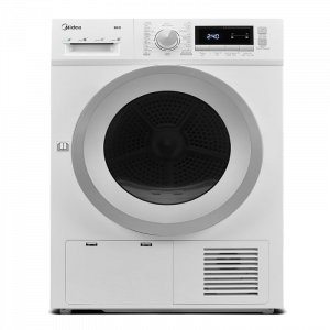 Midea Dryer Front Load - Condensing - 8 Kg Drying - 16 Programs - White - MDG80C