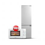 Midea Built-in Bottom Freezer Refrigerator - 8.5 cubic feet - White