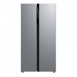 Midea Refrigerator - Side By Side - 18 Cubic Feet - Inverter - Silver - MDRS710FGU50D
