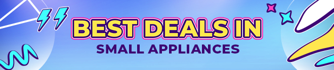 White Friday Sale 51 Mobile Banner Best Deals in Small Appliances Banner