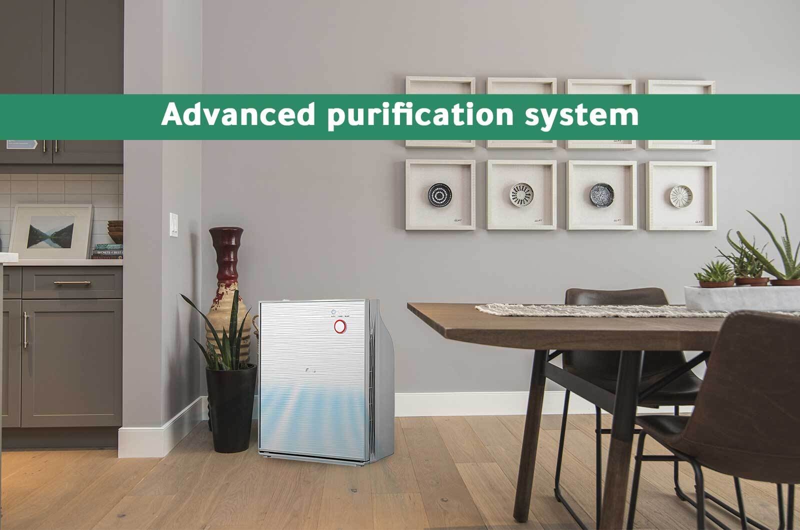 LG Air Purifier 20 m² Coverage Area - touch control - Grey - PSS200WC 2 PSS200WCeng 2