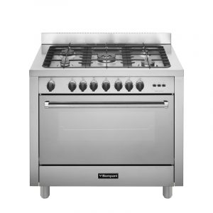 Bombani Gas Cooker Stainless Steel - 119 L - 5 Burners - Silver - TECH100.GG5TCIX