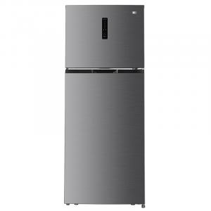 Daewoo Refrigerator and Freezer Two Doors - 11.5 Cu.Ft Fridge & 3.4 Cu.Ft Freezer - Inox - DR-T5041IS