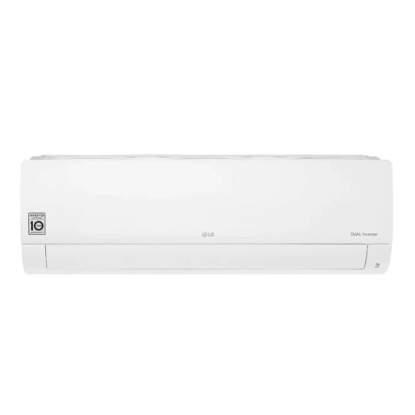 مكيف هواء إل جي سبليت الذكي ذو الضاغط العاكس المزدوج 21500 BTU بارد وحار - أبيض - NS242H3SK0