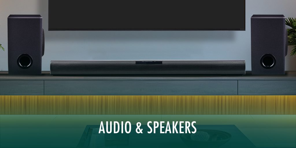 audio and speakers