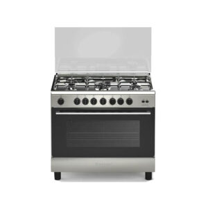 Bompani gas cooker - 5 burners With Oven and Grill - Grey - 60x85 cm