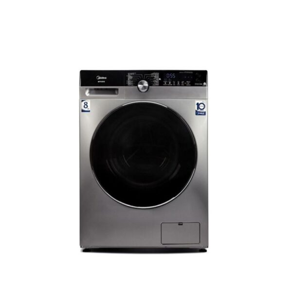 Midea Front Load Washer 8 Kg 1500 RPM - Silver - MFK80S