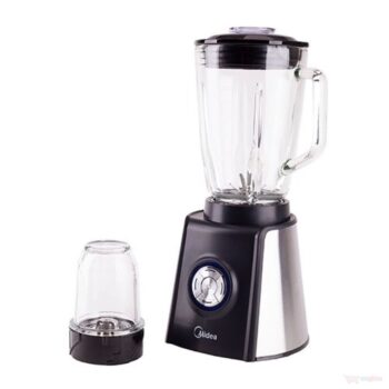 and the blender base is designed to rest smoothly and easily on the kitchen counter