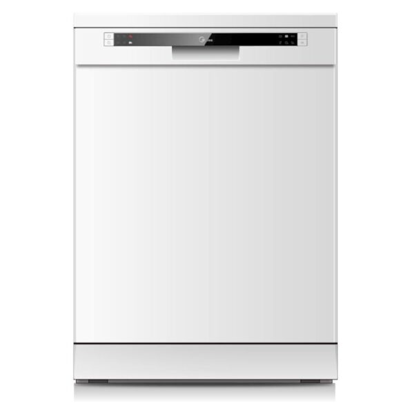 Midea Dishwasher With 7 Program And 12 Place Setting - White - WQP125201CW