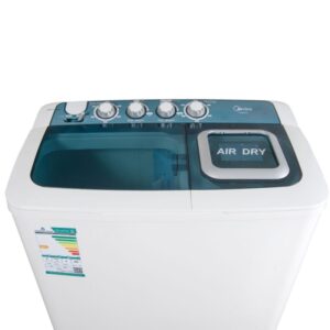 Midea Twin Tub Washing Machine - White - TW80AD